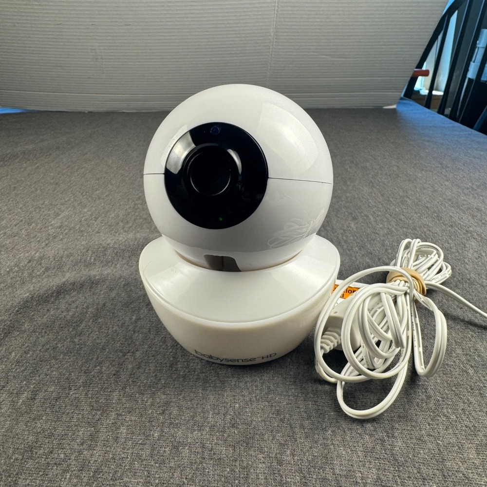 Babysense HD S2TX Video Baby Monitor Camera White Replacement Unit with Cable